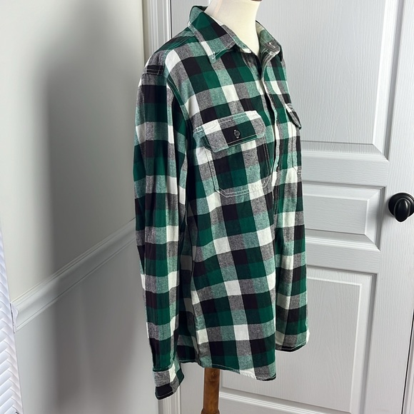 Faded Glory button-down flannel - Picture 10 of 13
